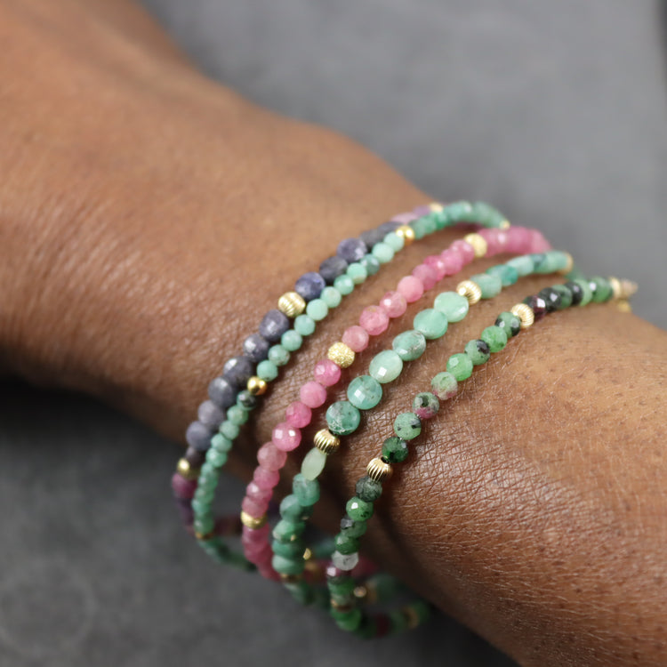 Dainty Gemstone Bracelets