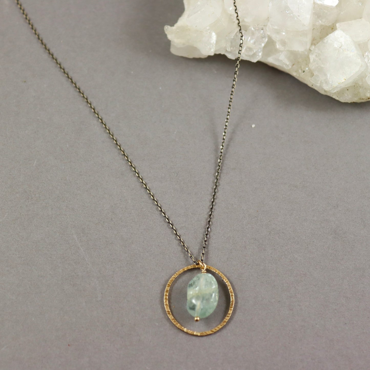 Aquamarine pendant