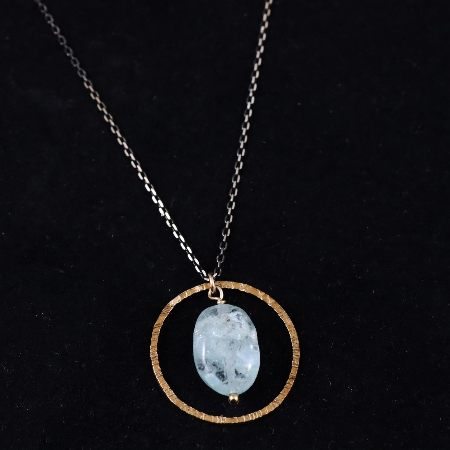 Aquamarine pendant