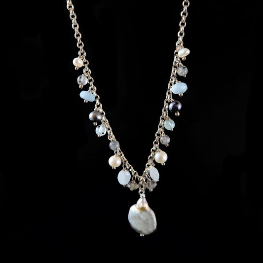 Aquamarine Calming Necklace (Copy) - Karen Morrison Jewellery
