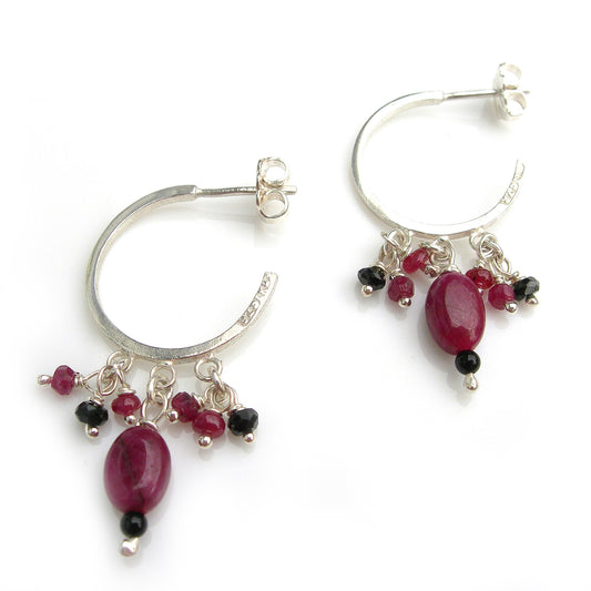 Ruby Earrings
