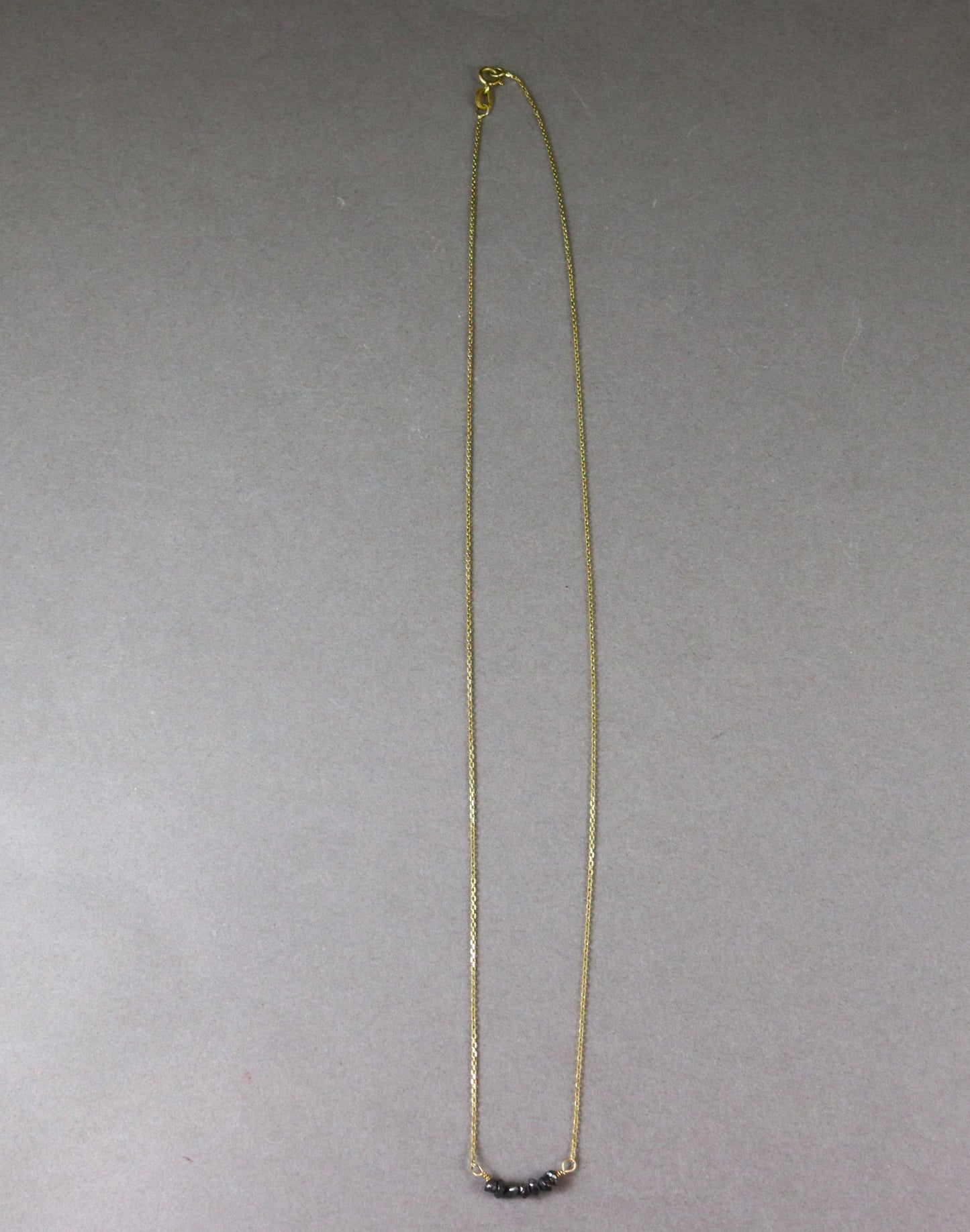Gold Diamond Necklace - Karen Morrison Jewellery