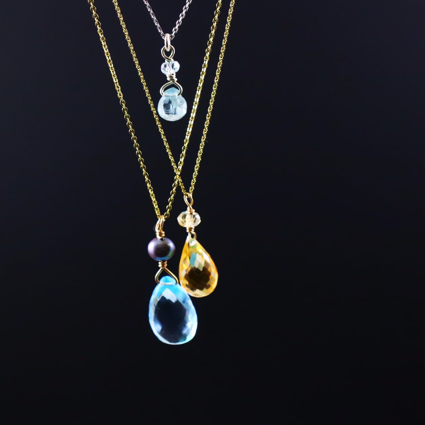 Topaz 9ct Necklace - Limited Edition