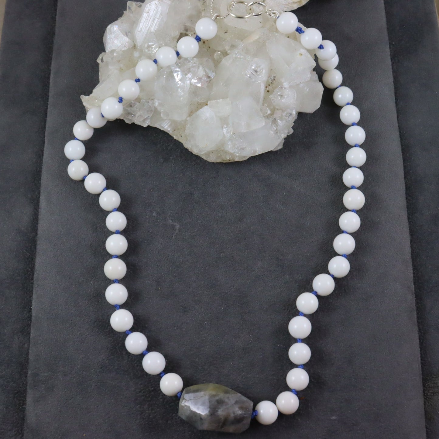 Agate & Labradorite Necklace