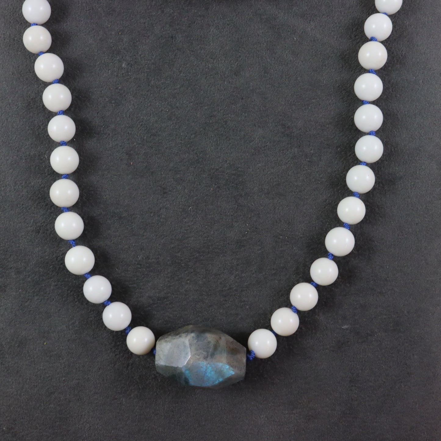 Agate & Labradorite Necklace