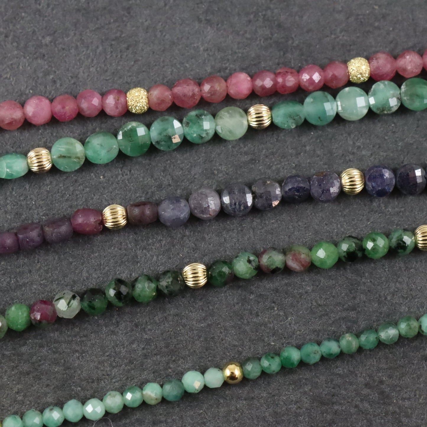 Ruby Zoisite Gemstone Bracelet