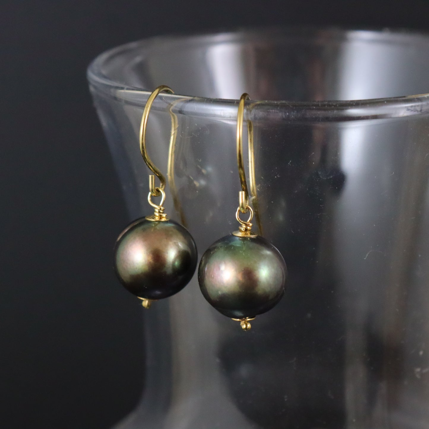 9ct Gold and Pearl Earrings - Karen Morrison Jewellery