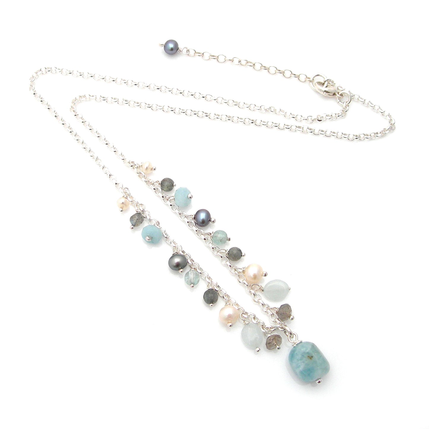 Aquamarine Calming Necklace