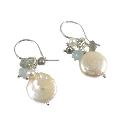 Pearl & Gemstone Earrings