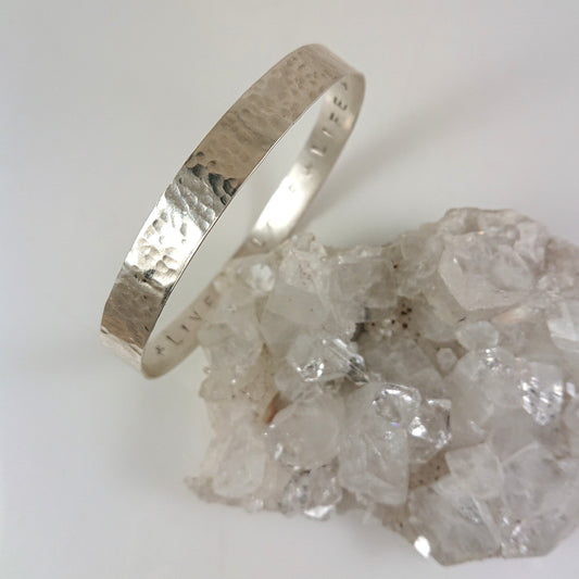 Silver Hammer Bangle