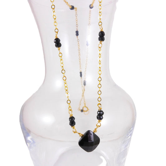 Black Spinel Necklace