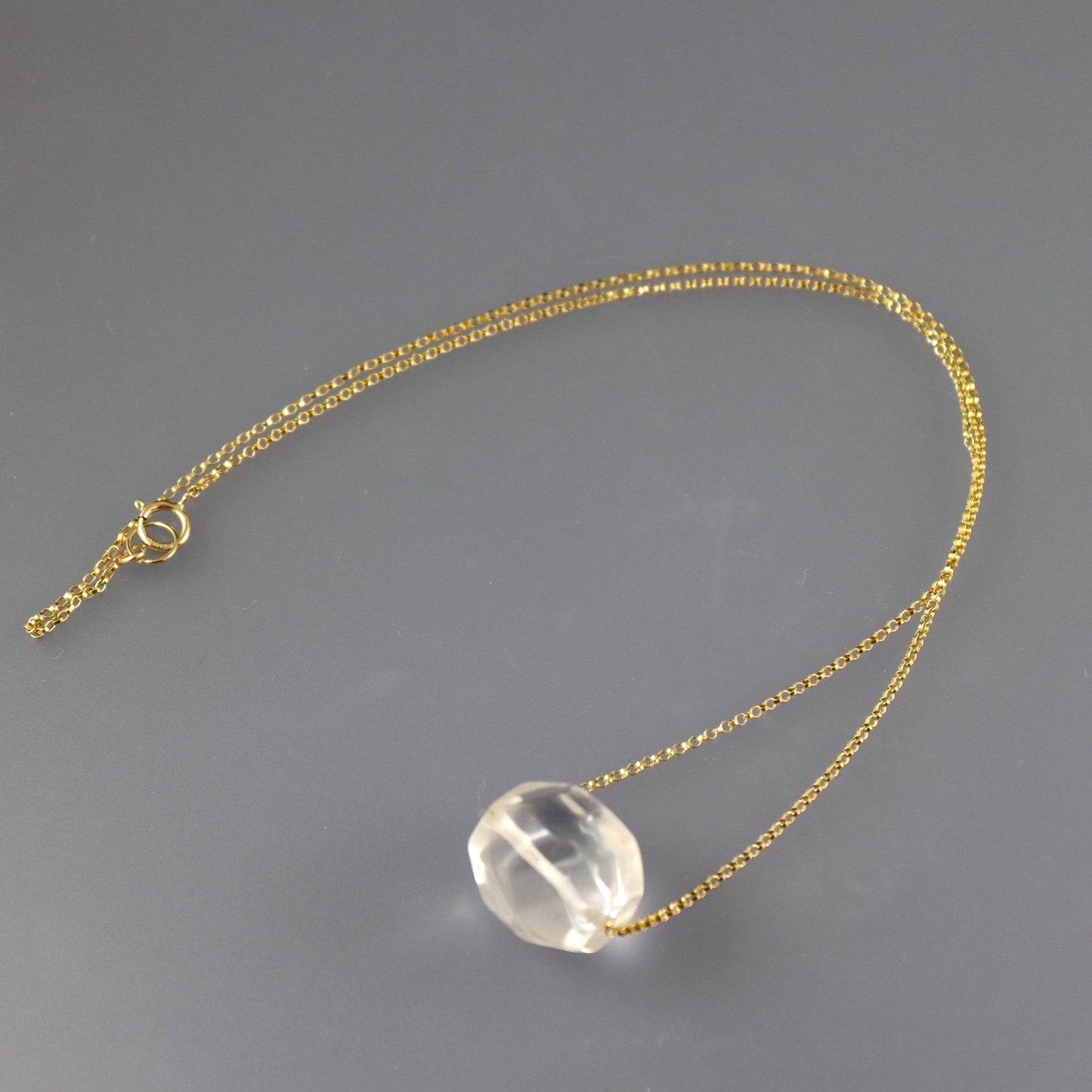 Crystal Quartz Necklace - Karen Morrison Jewellery