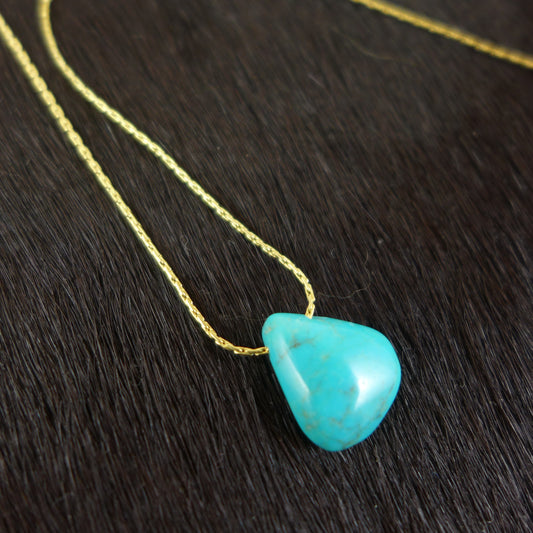 Turquoise Gemstone Necklace - Karen Morrison Jewellery