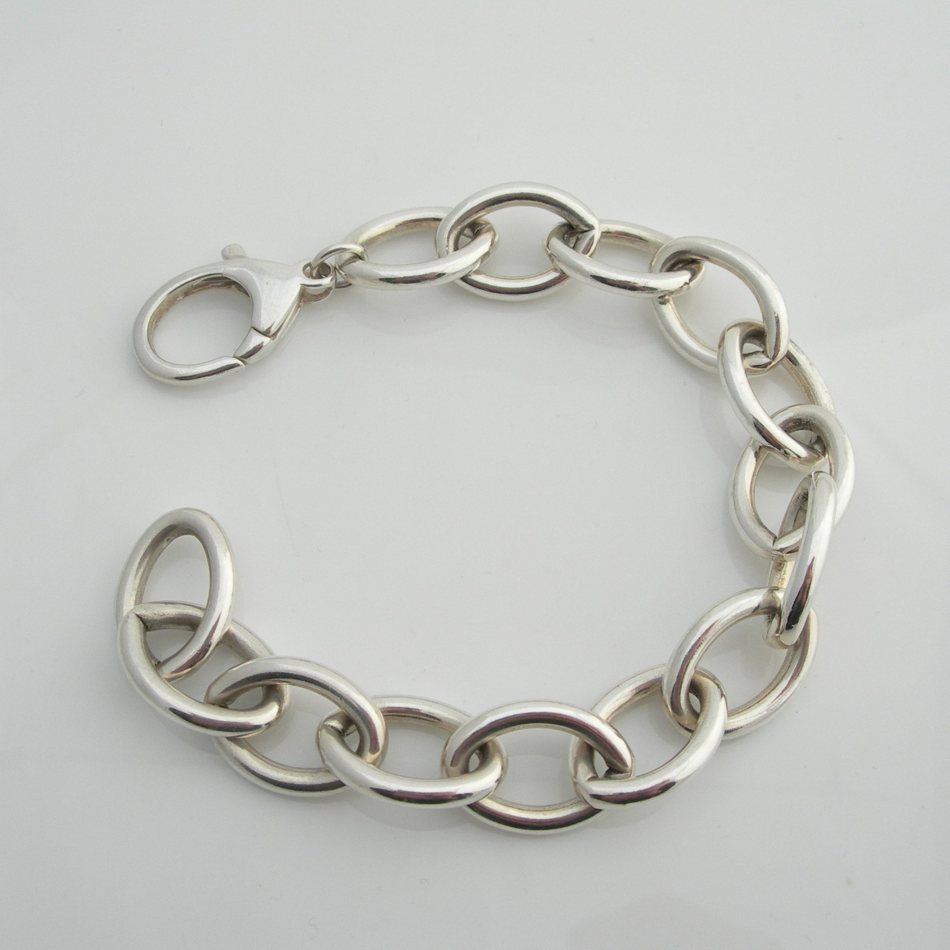 Sterling Silver Chunky Bracelet - Karen Morrison Jewellery