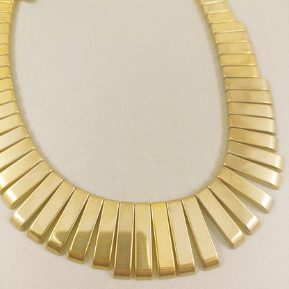 Gold Hematine Necklace - Karen Morrison Jewellery