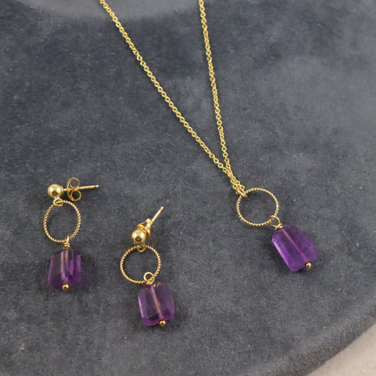 Amethyst Earrings