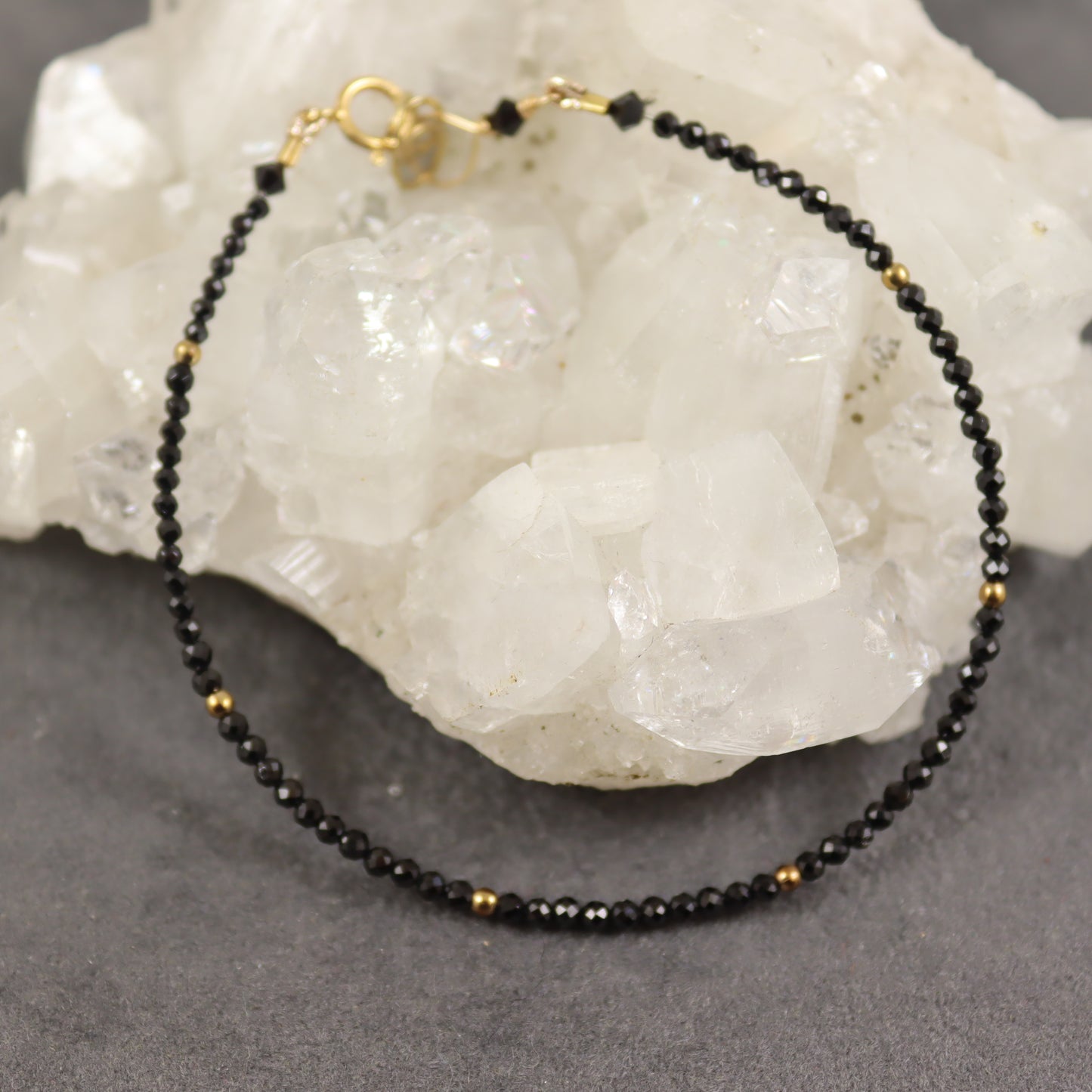 Black Spinel Bracelet