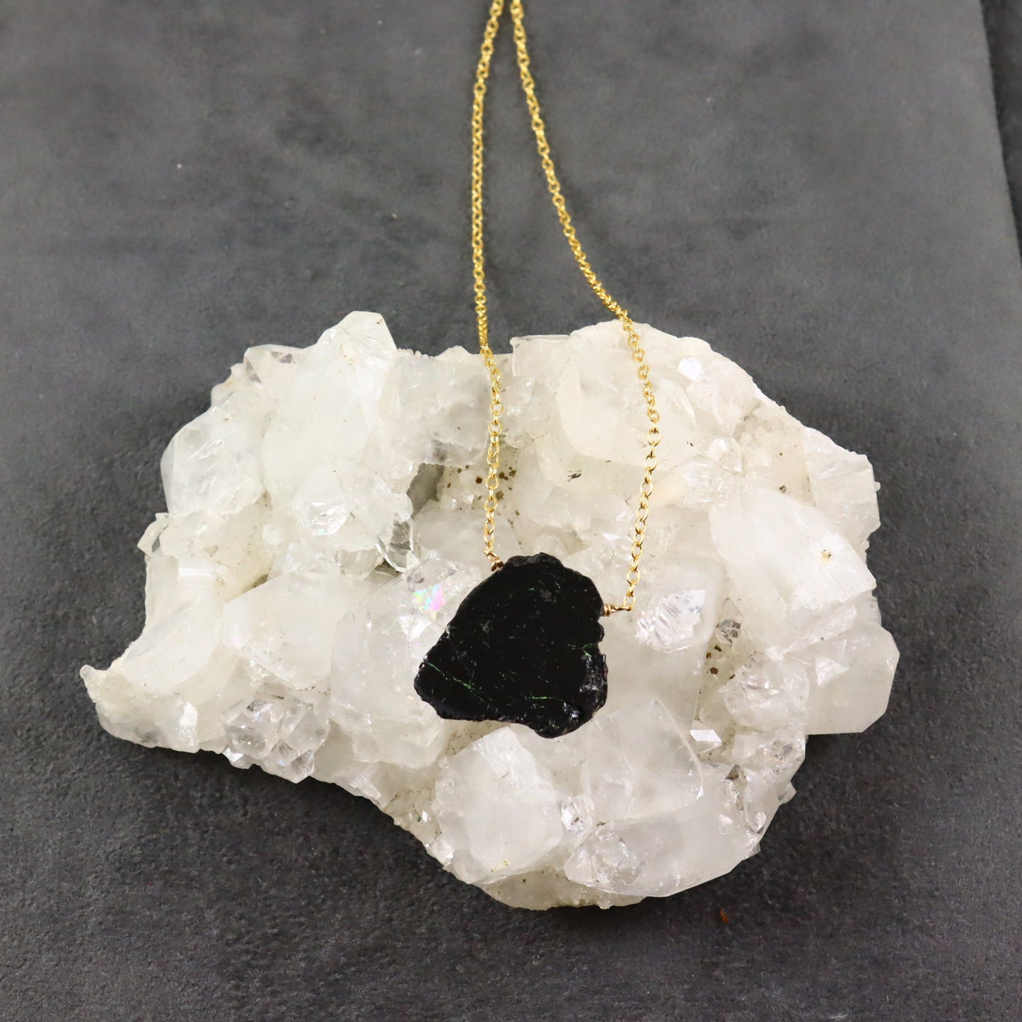 black tourmaline necklace