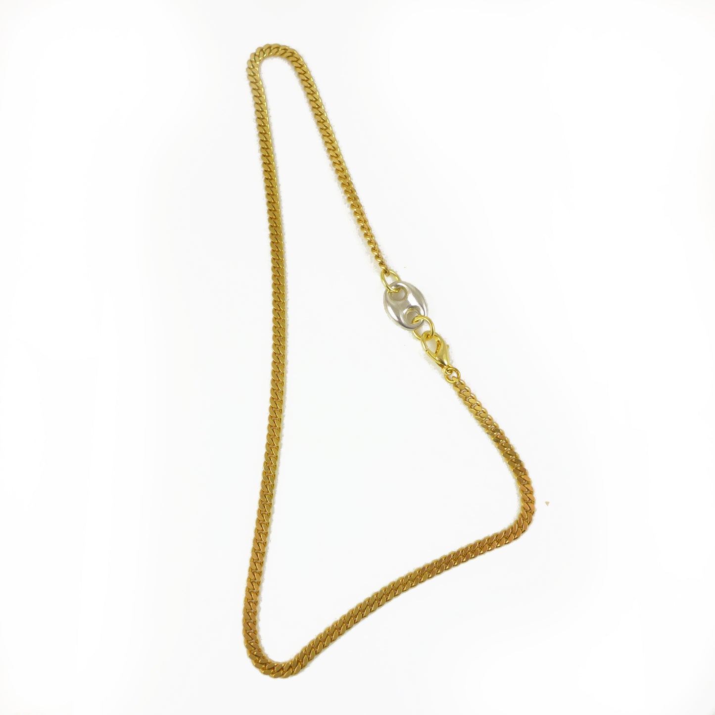 Gold Plated Chain Necklace - Karen Morrison Jewellery