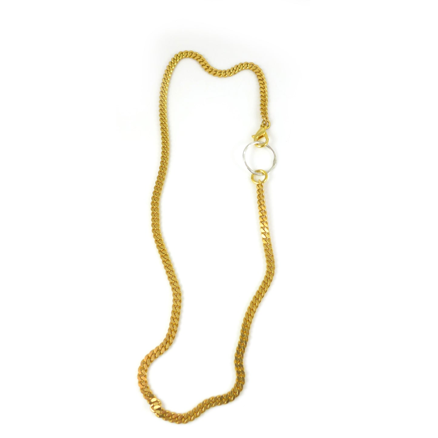 Gold Plated Chain Necklace - Karen Morrison Jewellery