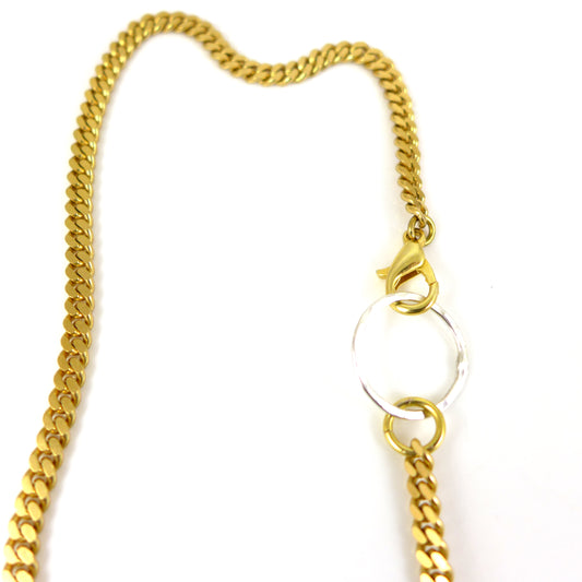 Gold Plated Chain Necklace - Karen Morrison Jewellery