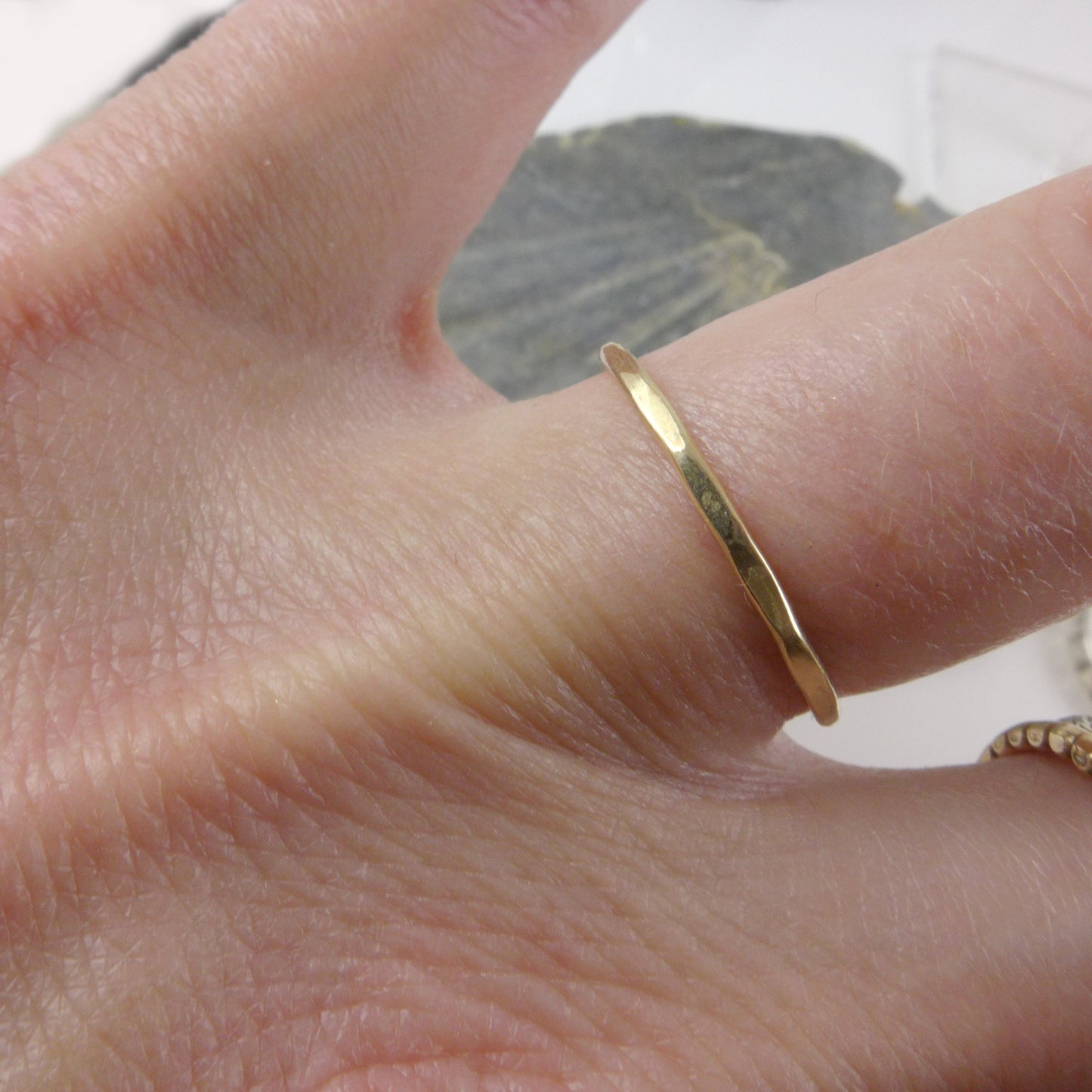 Gold Filled Faceted Ring - karen-morrison-jewellery