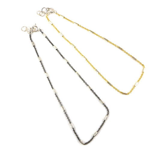 Black Chain Anklet - karen-morrison-jewellery