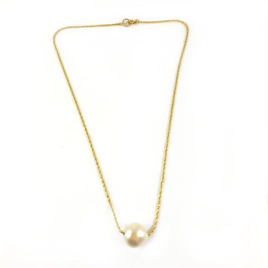 Large Freshwater Pearl Necklace - karen-morrison-jewellery