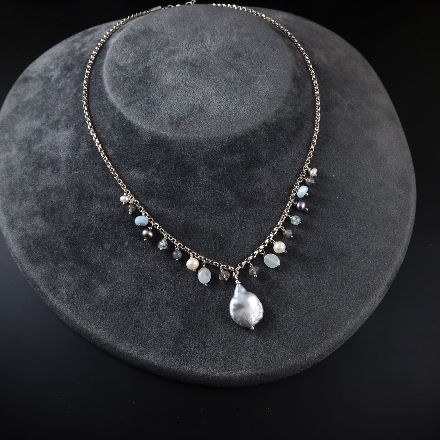 Baroque Pearl Necklace - Karen Morrison Jewellery