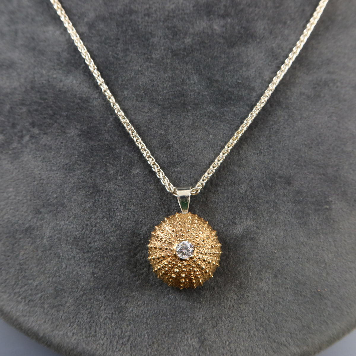 Bronze Sea Urchin - Karen Morrison Jewellery