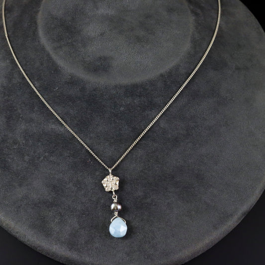 Aquamarine Sea Creature Necklace