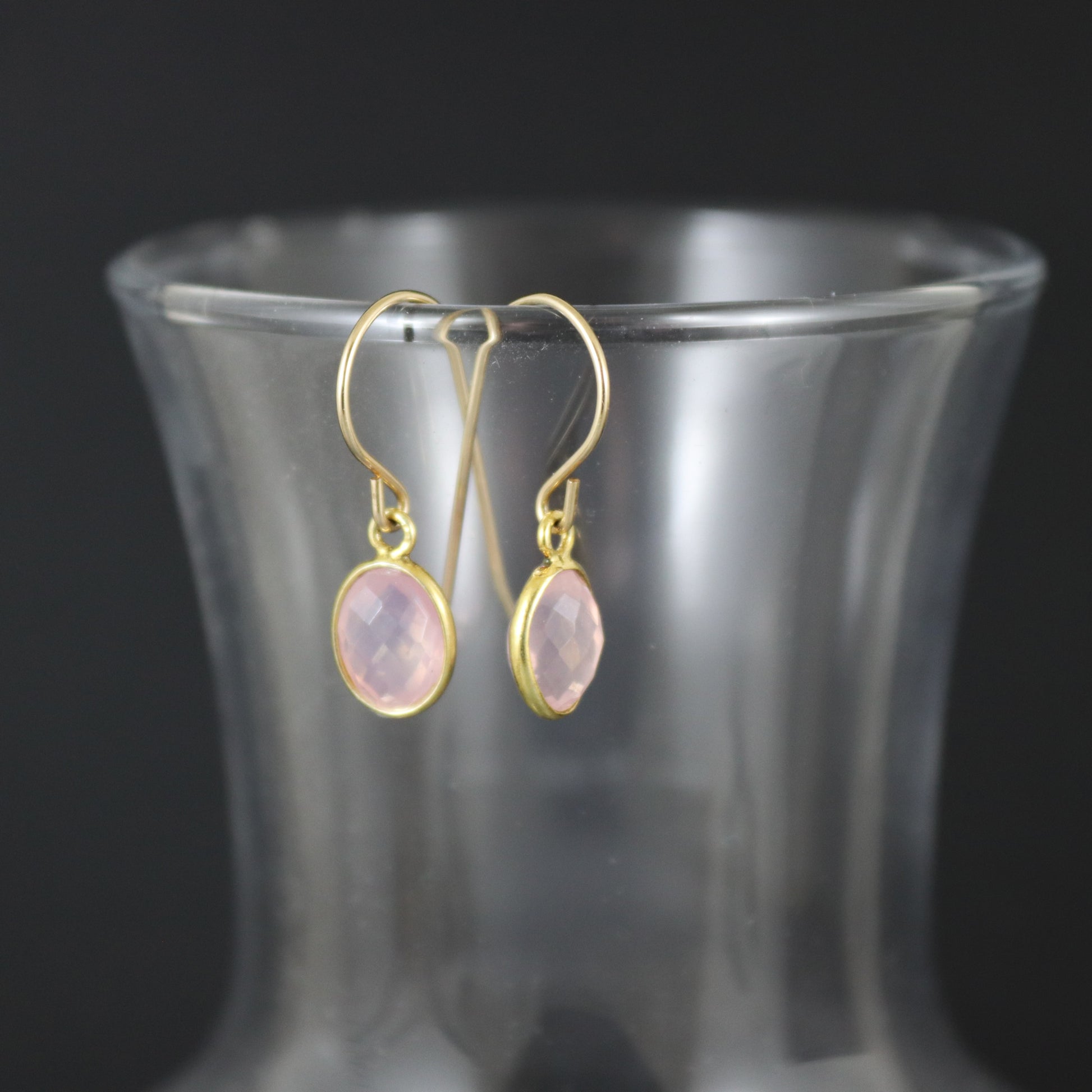 Rose Quartz Earrings - Karen Morrison Jewellery