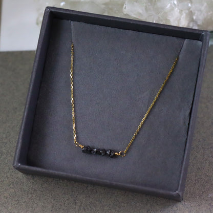 9ct Gold & Diamond Necklace - Karen Morrison Jewellery