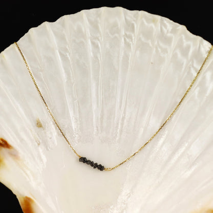 9ct Gold & Diamond Necklace - Karen Morrison Jewellery