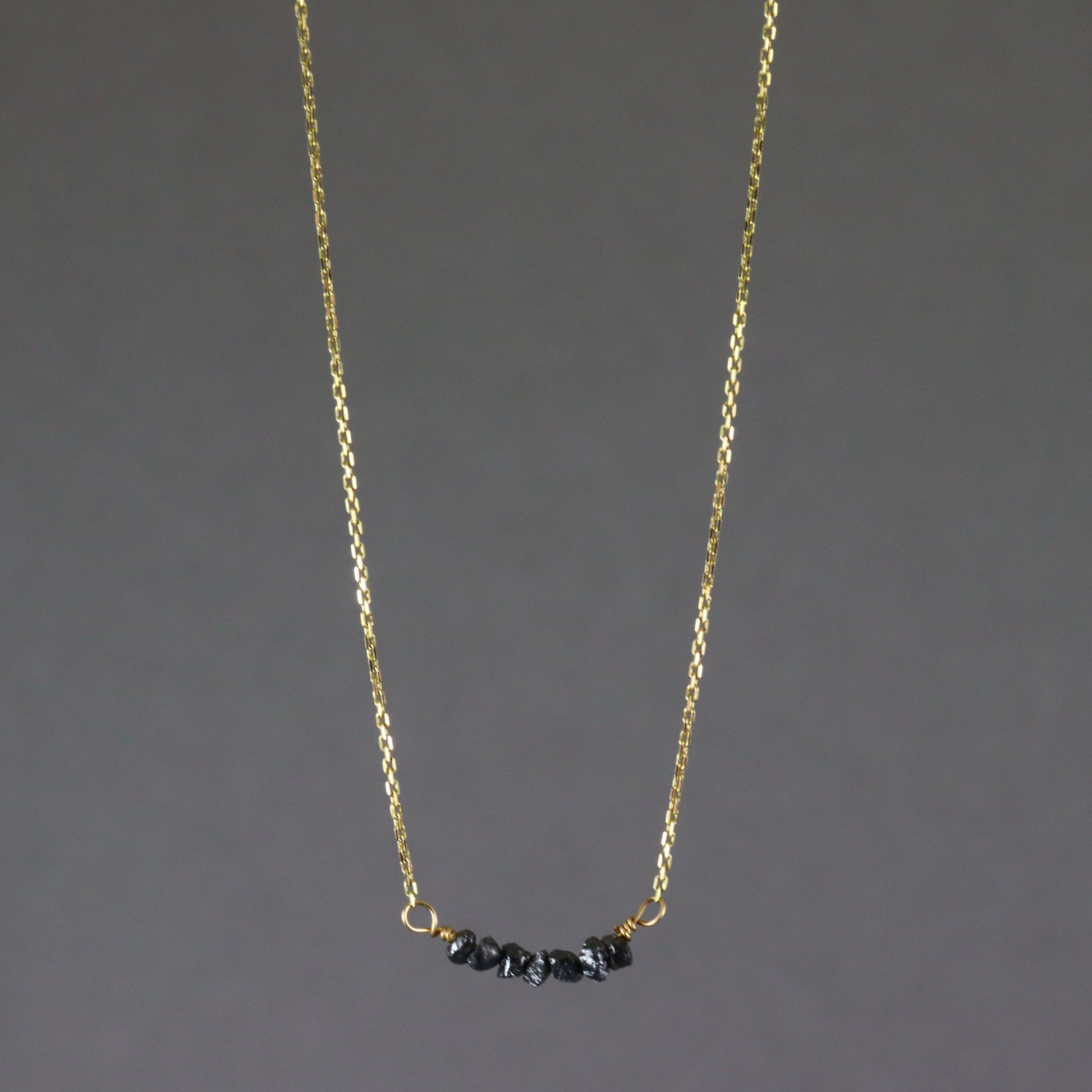 diamond and gold necklace