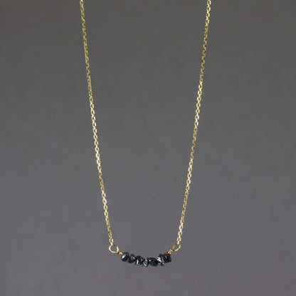 diamond and gold necklace