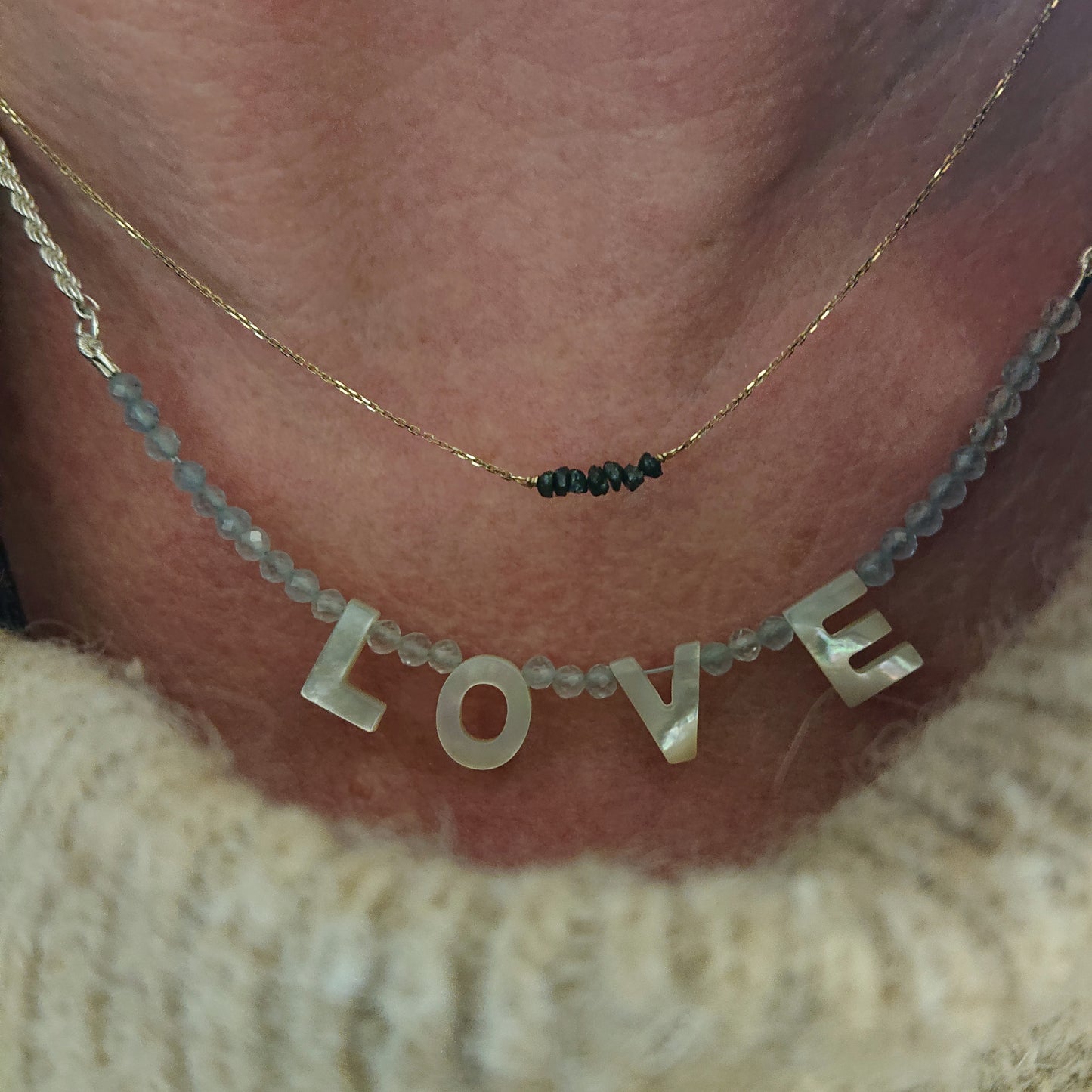 9ct Gold & Diamond Necklace