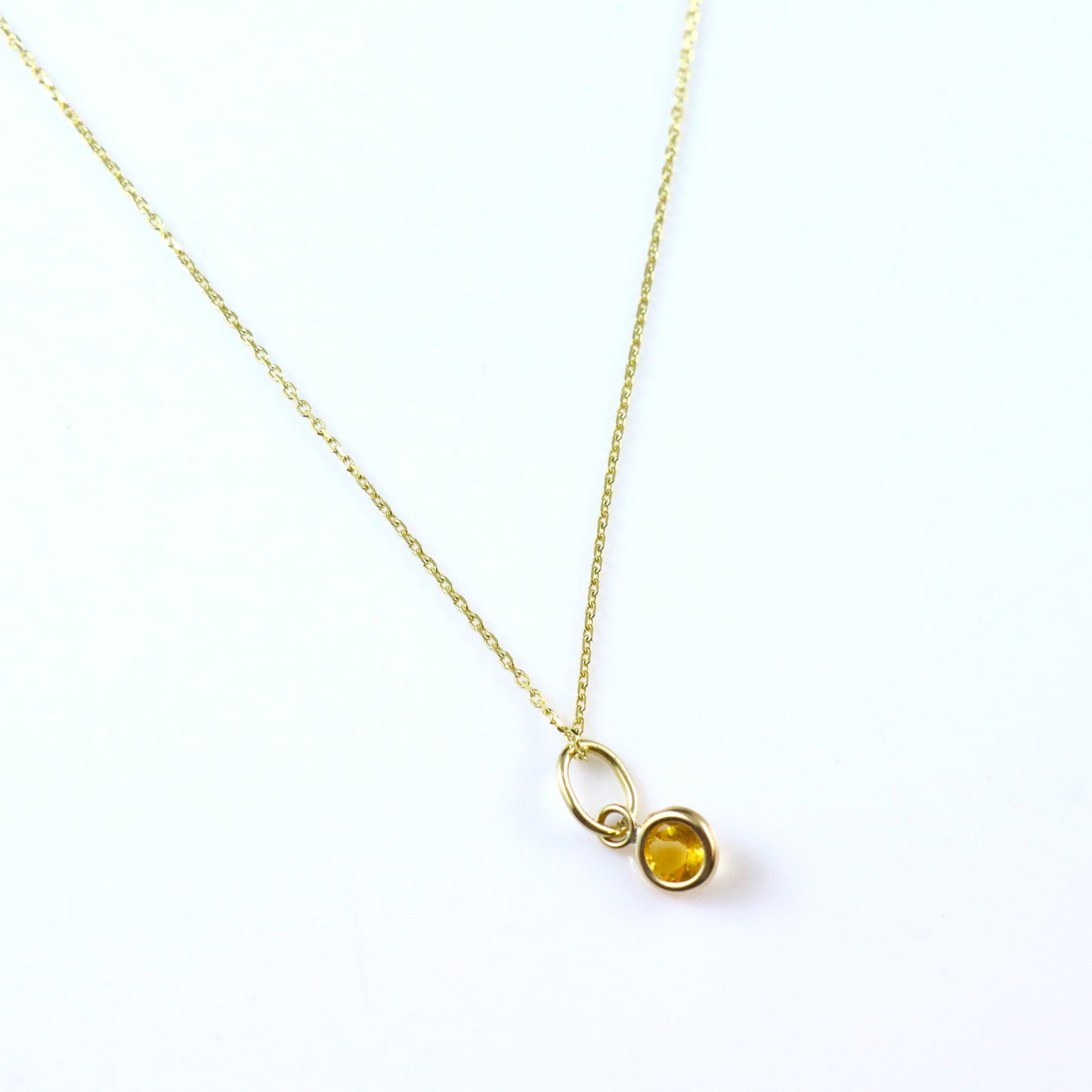 9ct Gemstone Pendant Necklace