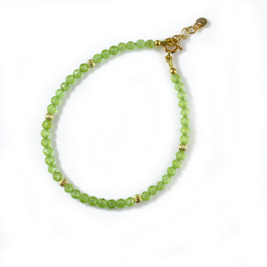 Peridot  Bracelet - Karen Morrison Jewellery