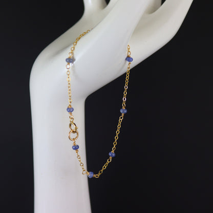 Sapphire & Gold Bracelet - Karen Morrison Jewellery