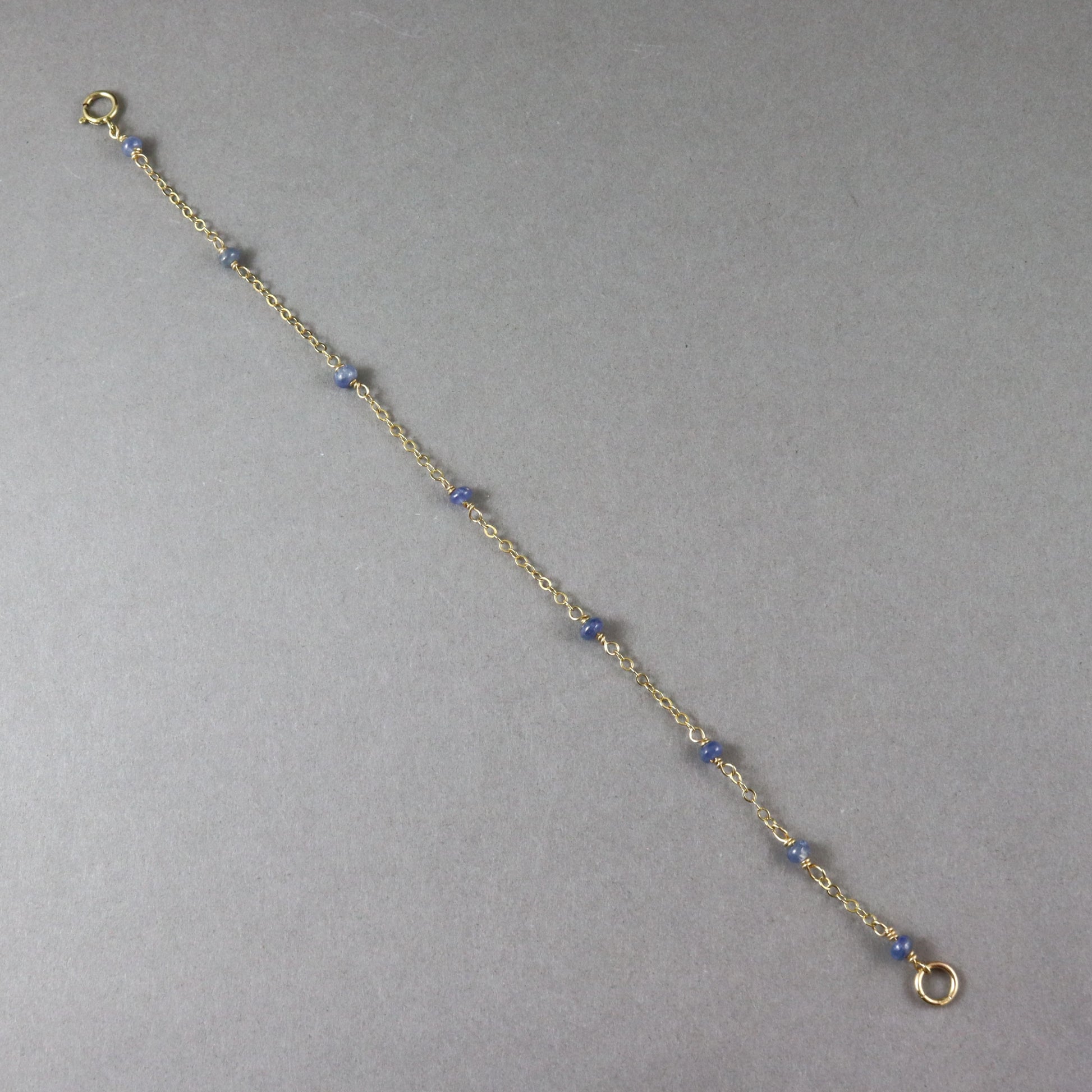 Sapphire & Gold Bracelet - Karen Morrison Jewellery