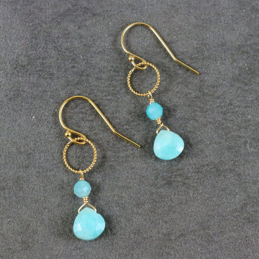 Amazonite Earrings