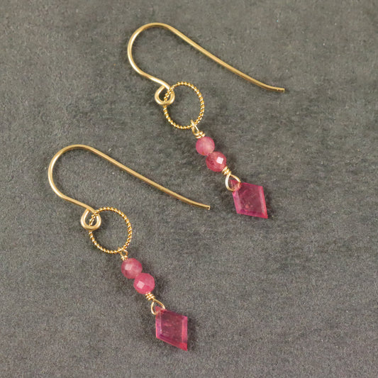 Ruby Earrings