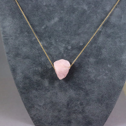 Rose Quartz Gemstone Necklace