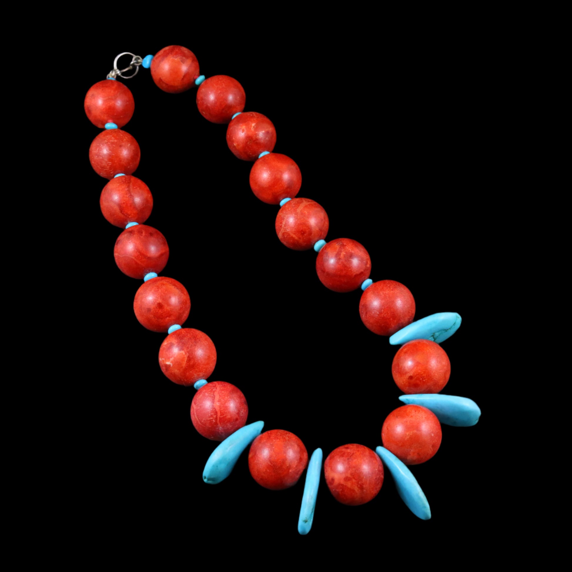 coral necklace