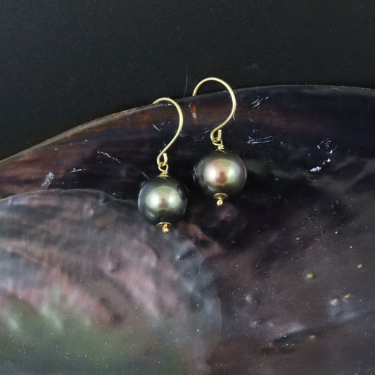 9ct Gold and Pearl Earrings - Karen Morrison Jewellery