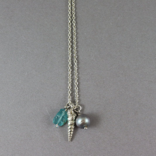 Tower Shell Necklace - Karen Morrison Jewellery