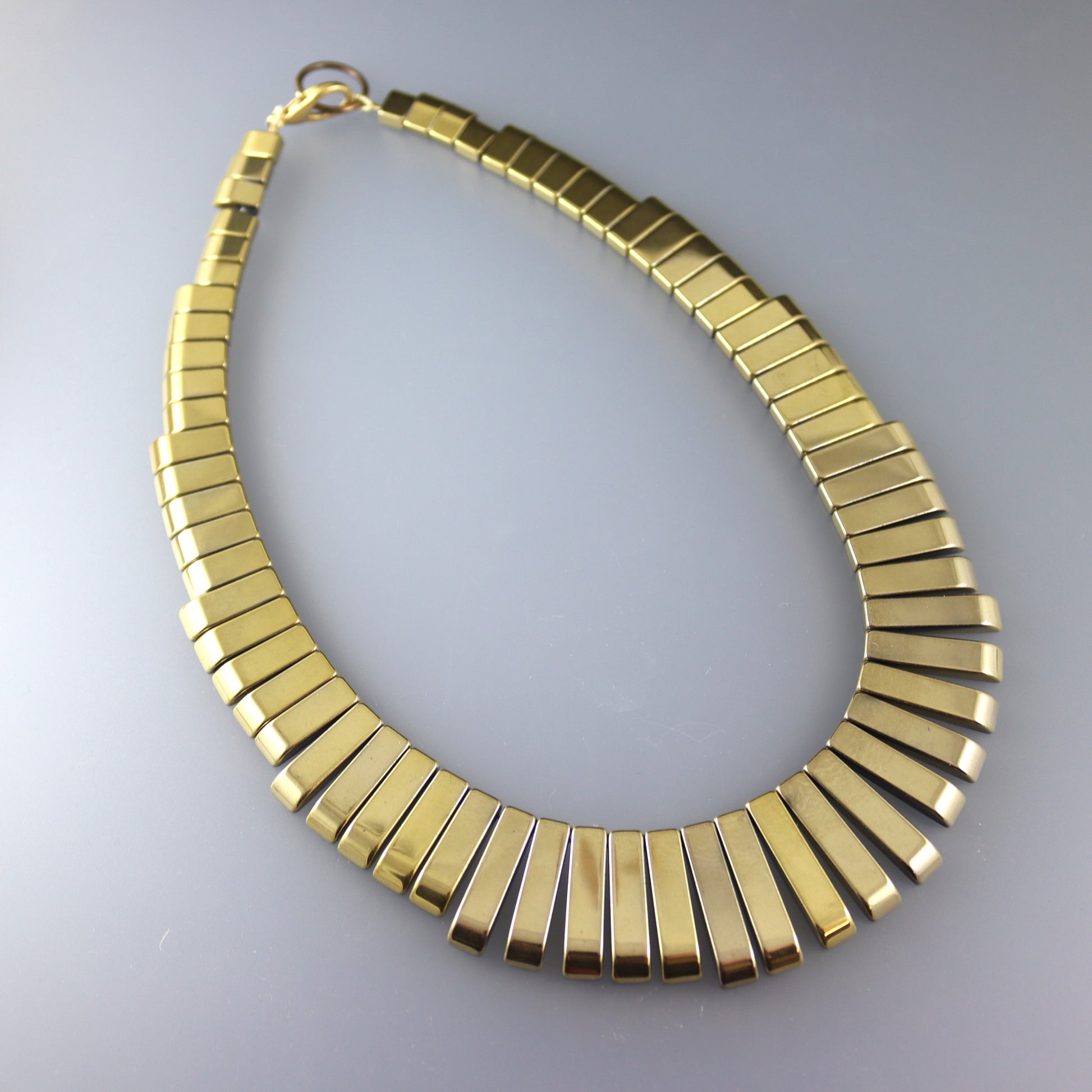 Gold Hematine Necklace - Karen Morrison Jewellery
