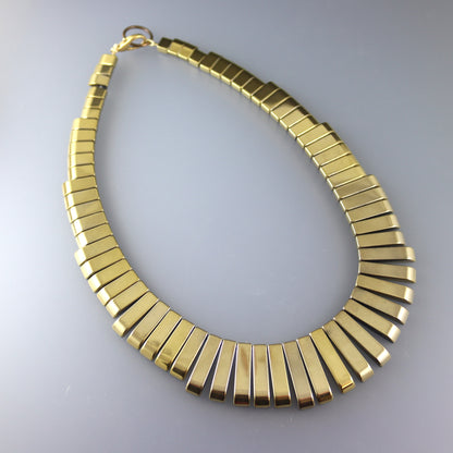 Gold Hematine Necklace - Karen Morrison Jewellery