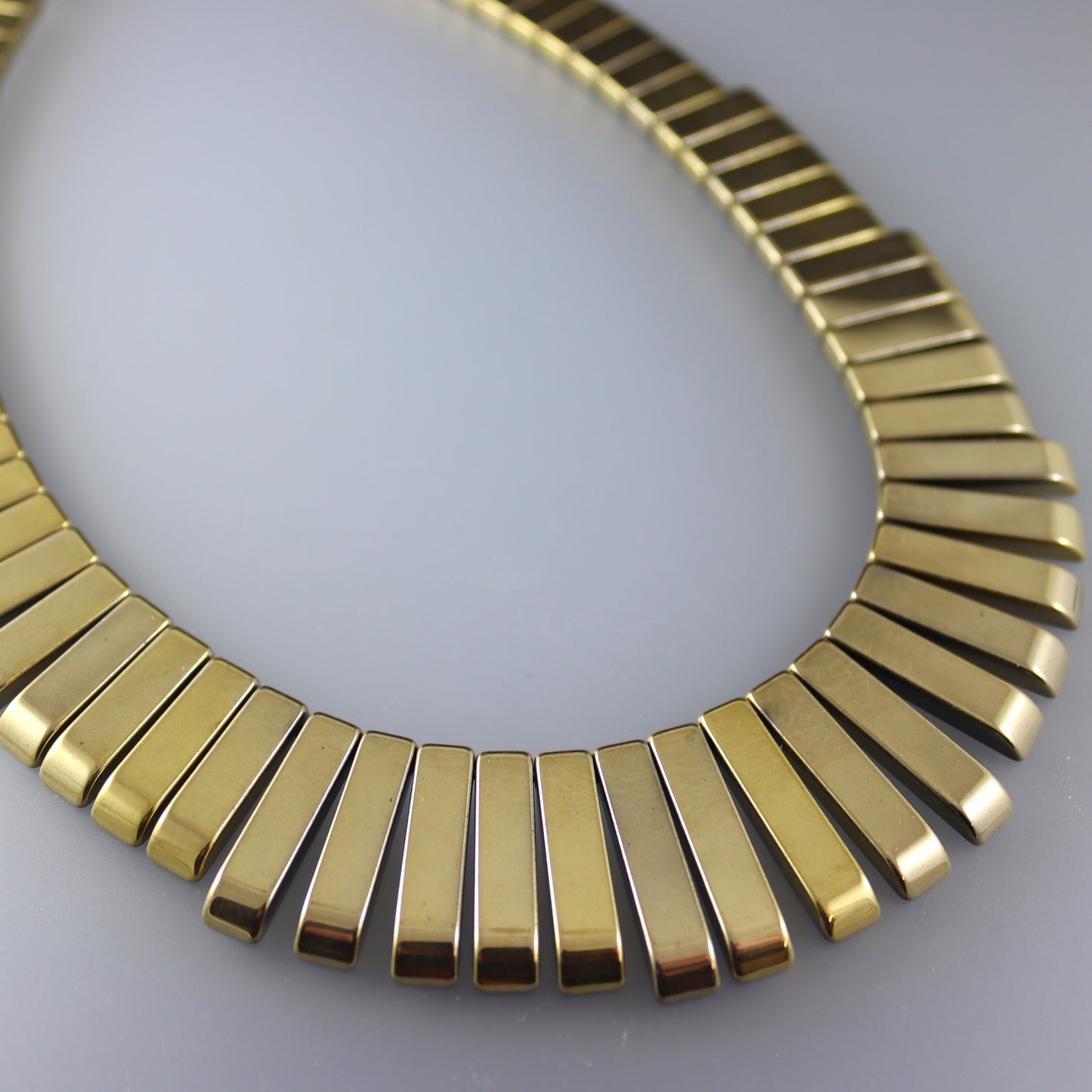 Gold Hematine Necklace - Karen Morrison Jewellery
